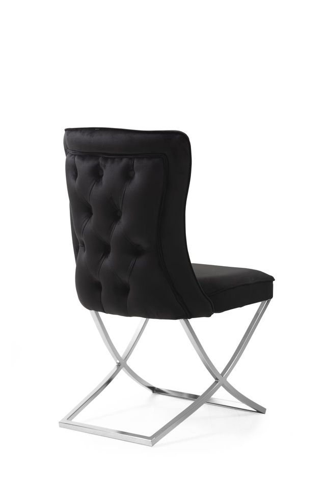 Silla Luxe Velvet Negro