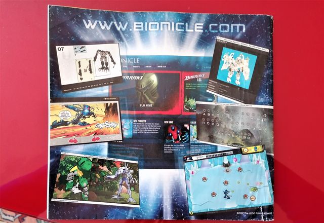 MAXILOS + SPINAX BIONICLE 8924 COMPLETO SIN CAJA