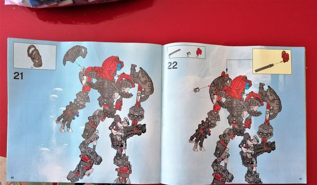 MAXILOS + SPINAX BIONICLE 8924 COMPLETO SIN CAJA