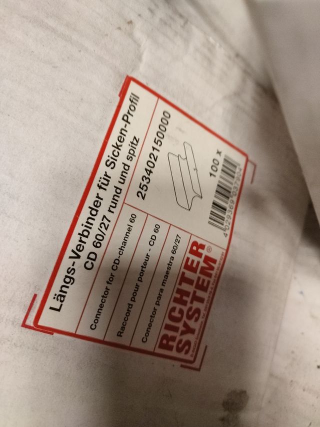 accesorios falso techo