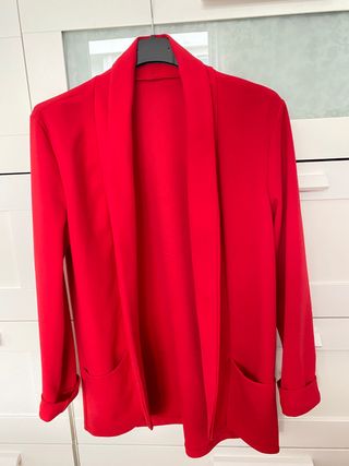 Blazer roja talla única