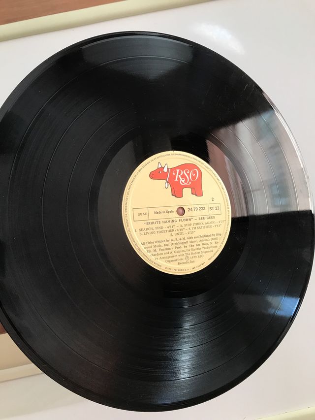 Bee Gees "Spirits Having flown" Vinilo