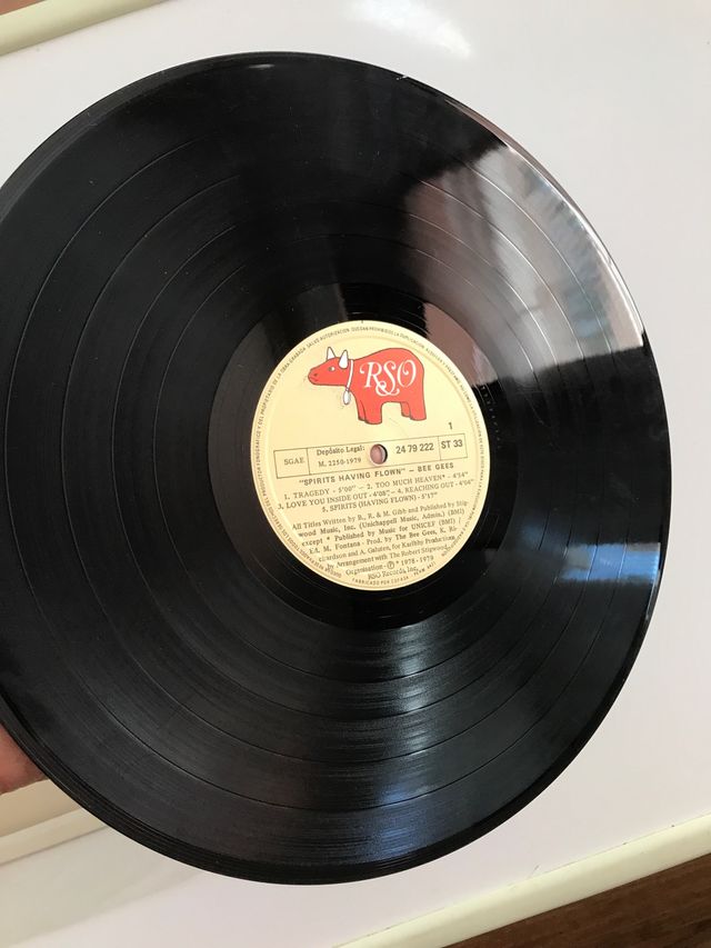 Bee Gees "Spirits Having flown" Vinilo