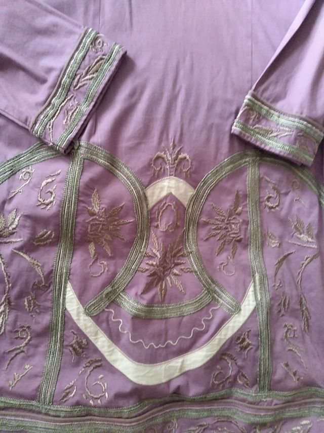 vestido manga larga talla 42