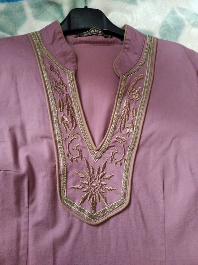 vestido manga larga talla 42