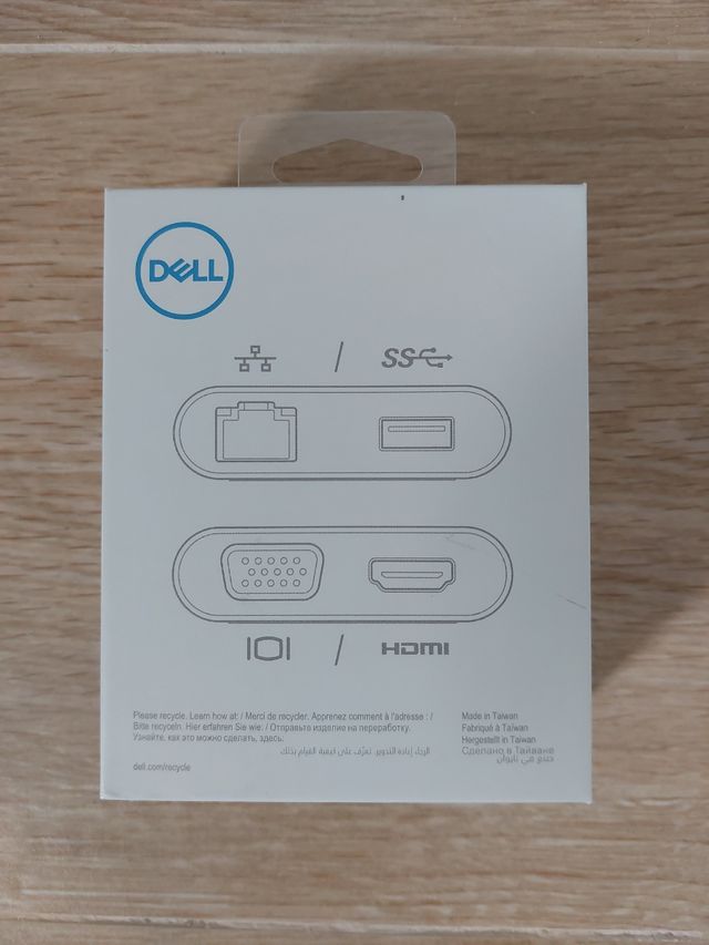 Adaptador USB C DELl DA200