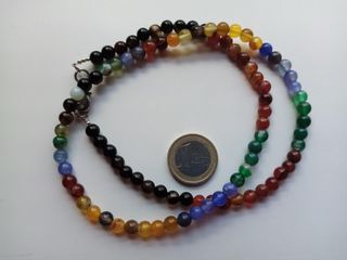 collar cuentas 6 mm de cuentas de los chakras 