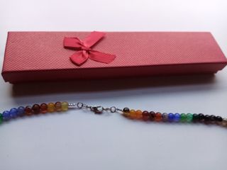 collar cuentas 6 mm de cuentas de los chakras 