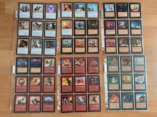 234 cartas diferentes de Magic Espejismo