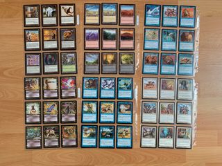 234 cartas diferentes de Magic Espejismo