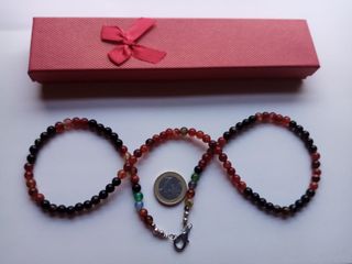 collar cuentas 6 mm de cuentas de los chakras 