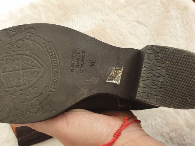 Botas - Pedro Miralles - 40€