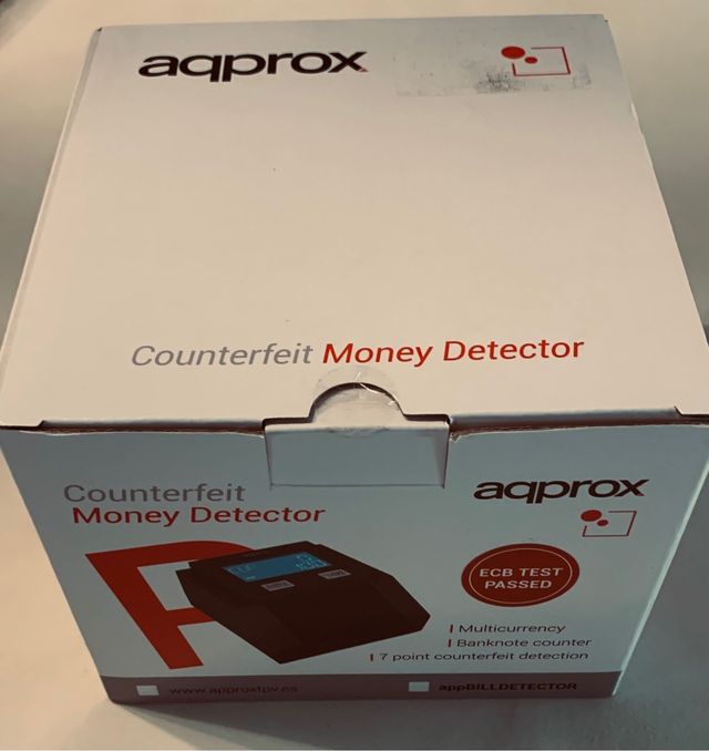 DETECTOR DE BILLETES FALSOS APPROX