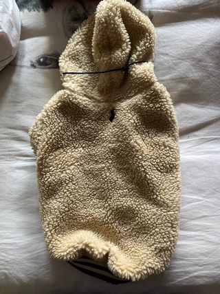 Beisbolera de borreguito para perro