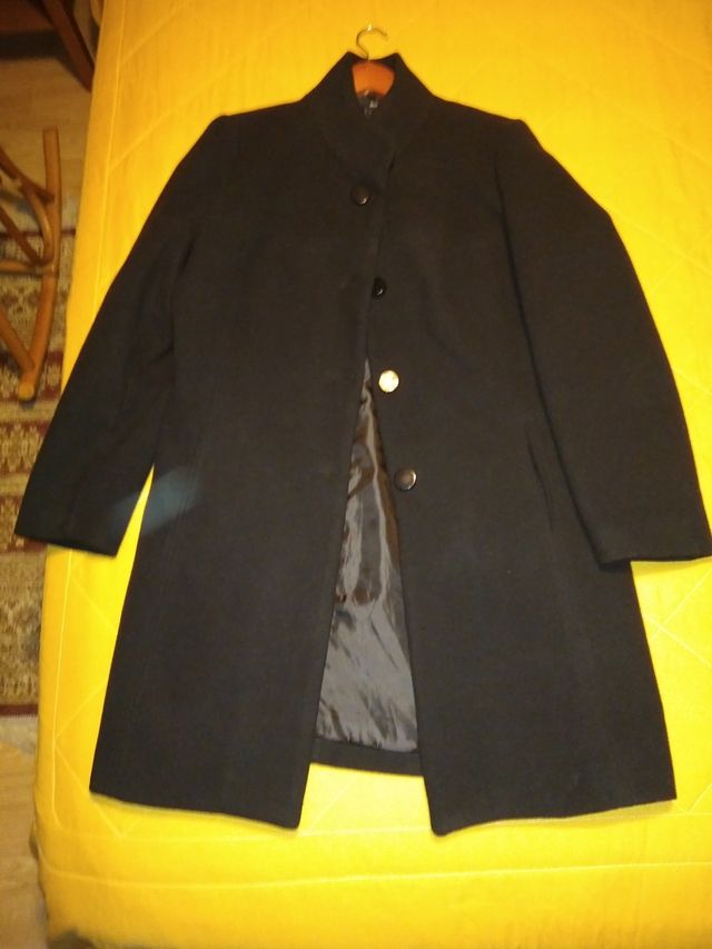 abrigo señora paño
