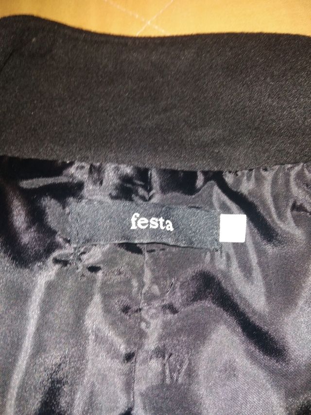 abrigo señora paño