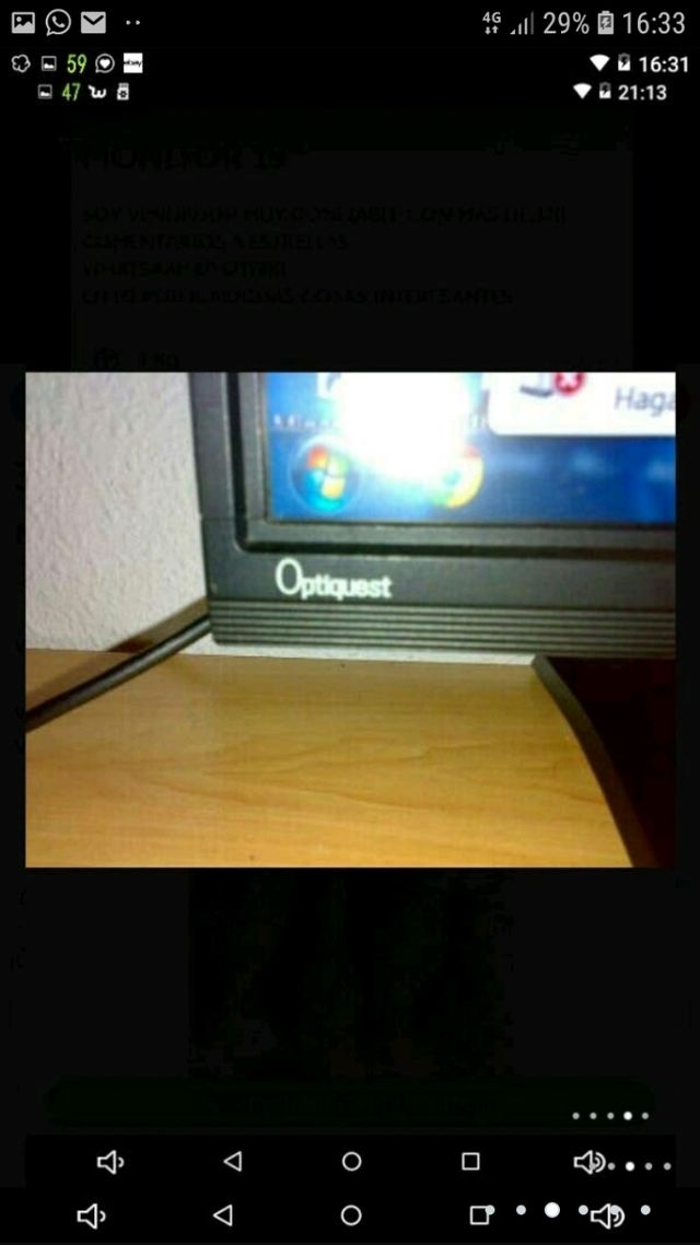 MONITOR 19" REBAJADO