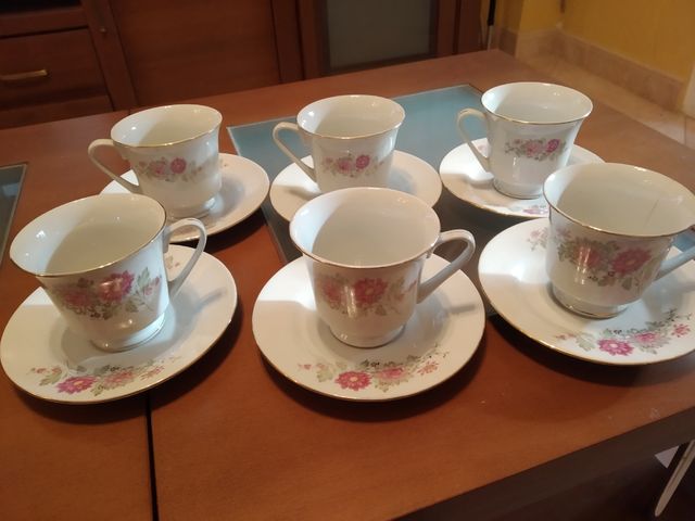 Juego de café 6 tazas