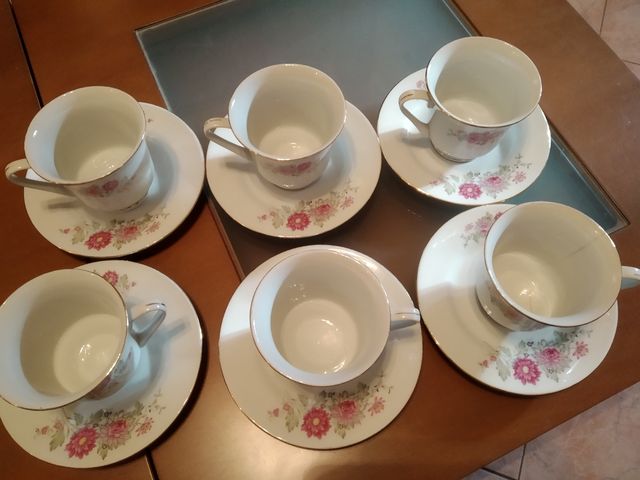 Juego de café 6 tazas