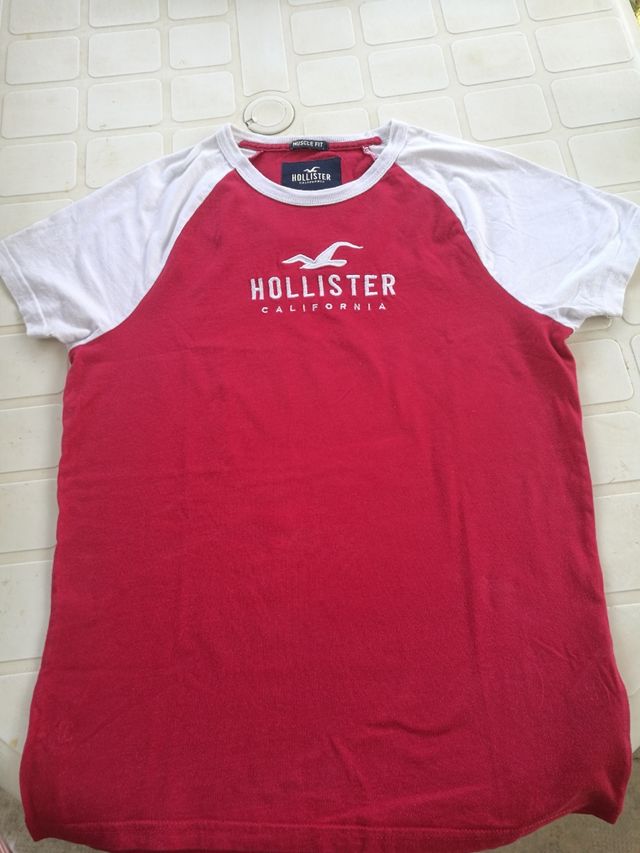 camiseta hollister