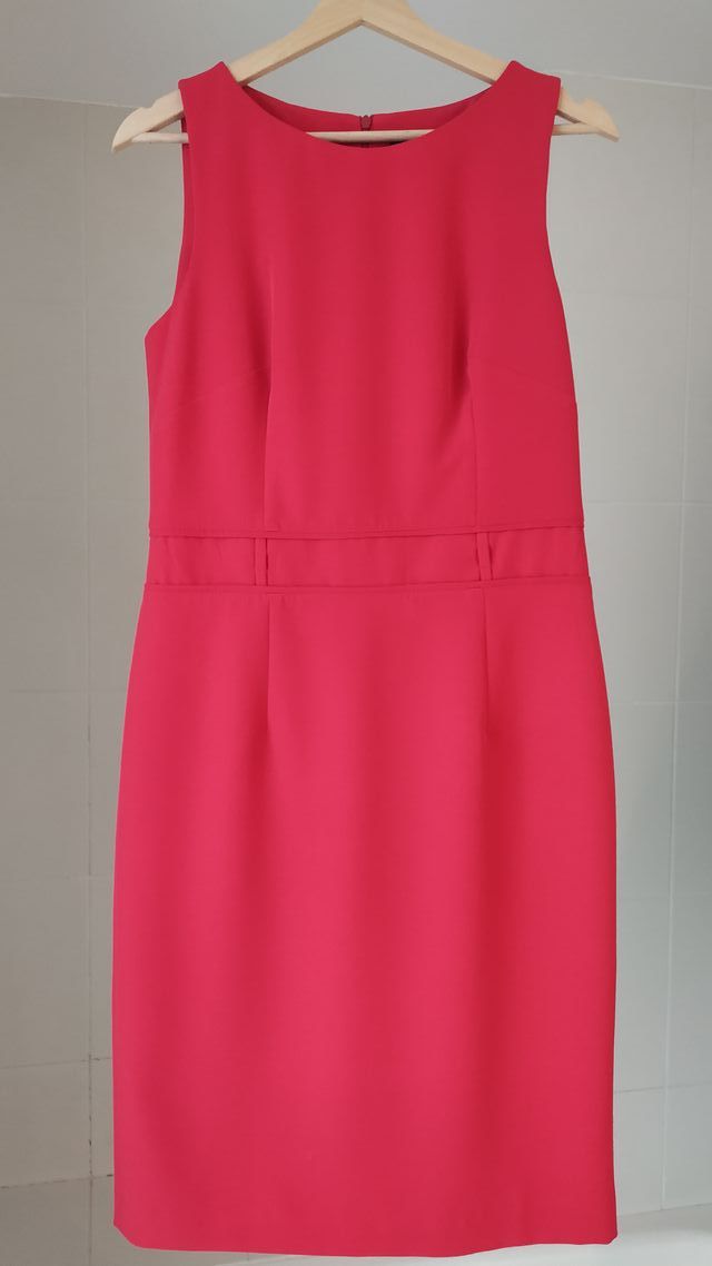 Vestido Roberto Verino Talla S / 38 Rojo