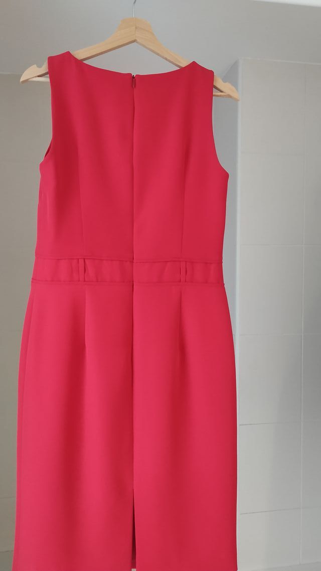 Vestido Roberto Verino Talla S / 38 Rojo