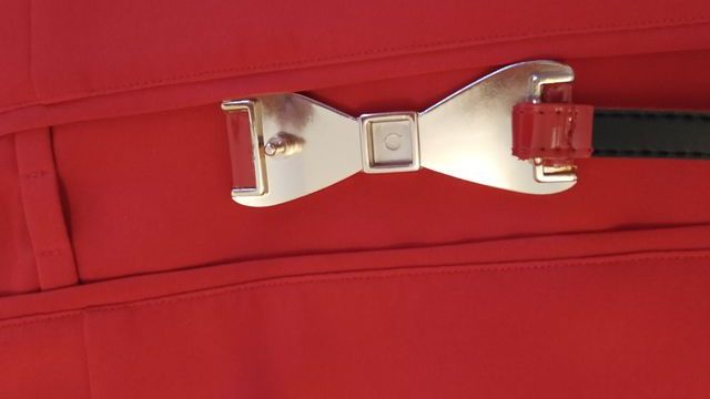 Vestido Roberto Verino Talla S / 38 Rojo