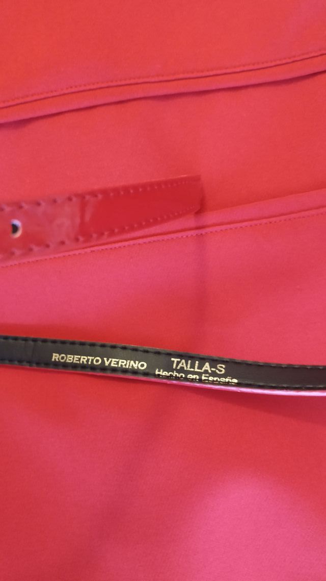 Vestido Roberto Verino Talla S / 38 Rojo