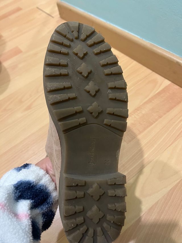 Zapatos rosas plataforma Oxford