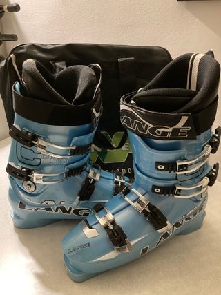 Scarponi Tecnici Azzurri Lange + Custodia
