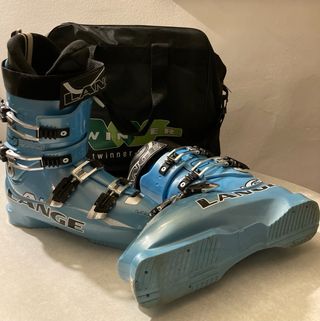 Scarponi Tecnici Azzurri Lange + Custodia