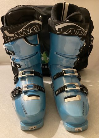 Scarponi Tecnici Azzurri Lange + Custodia