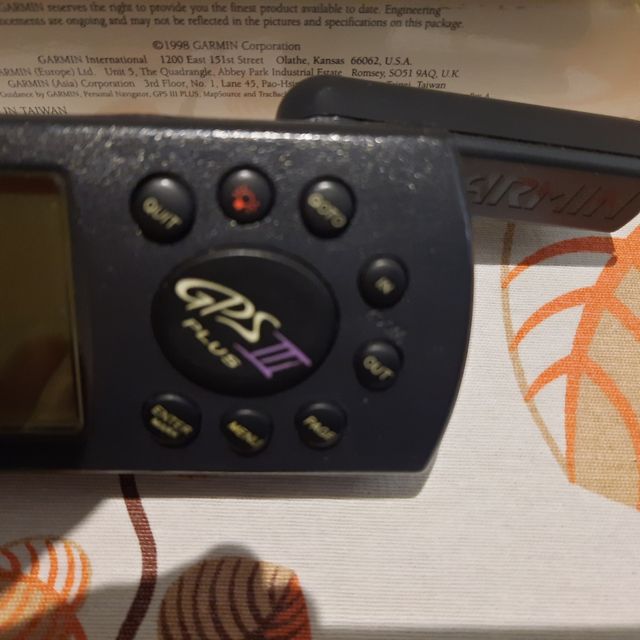 GPS III Garmin plus senderismo impermeable