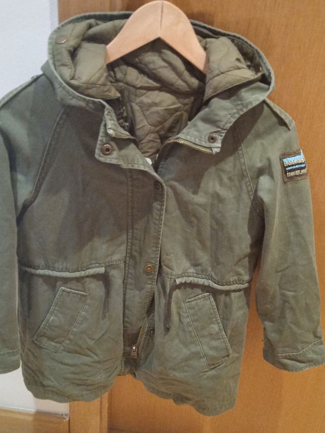abrigo Zara talla 9/10