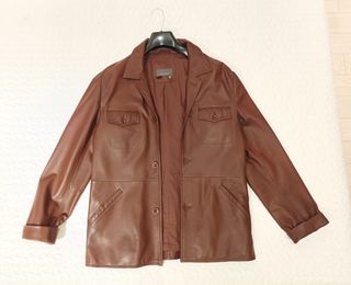 Chaqueta de cuero Zara