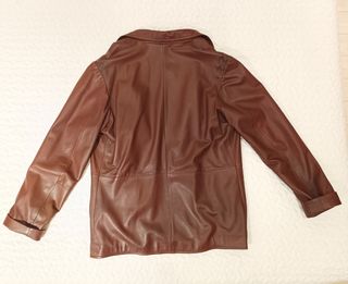 Chaqueta de cuero Zara