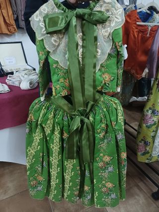 traje fallera talla 4,5 y 6