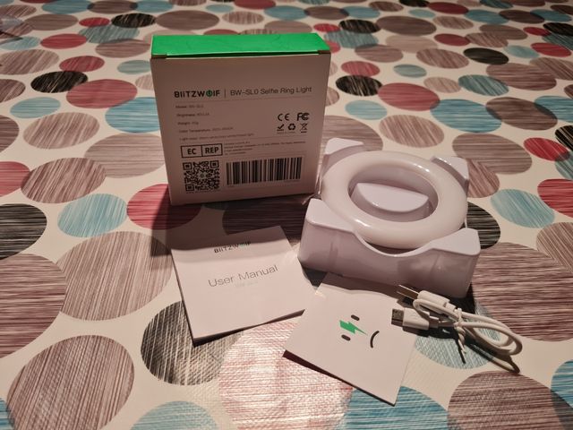 Anillo de luz selfies para movil