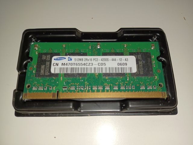 Memoria RAM 512Mb DDR2 533Mhz PC2-4200 200Pin