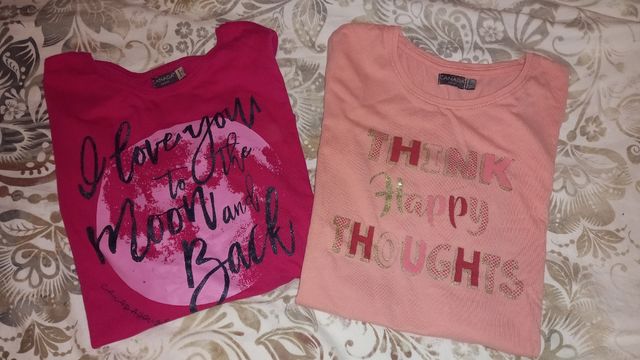 Lote camisetas m/larga Talla 14