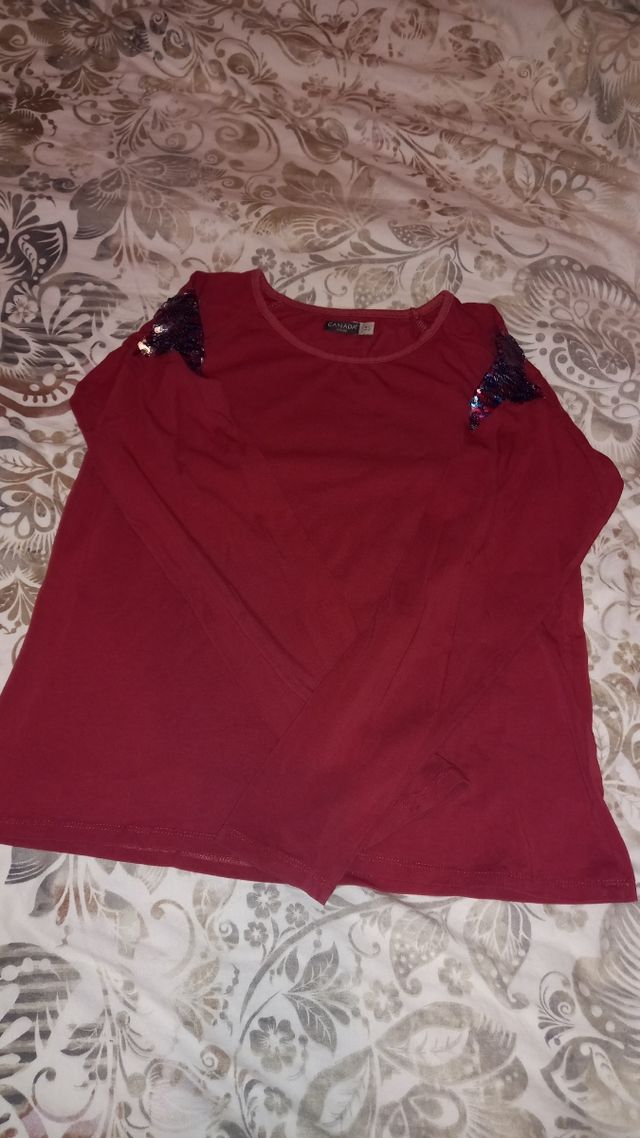 Lote camisetas m/larga Talla 14