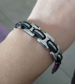 pulsera acero hombre 
