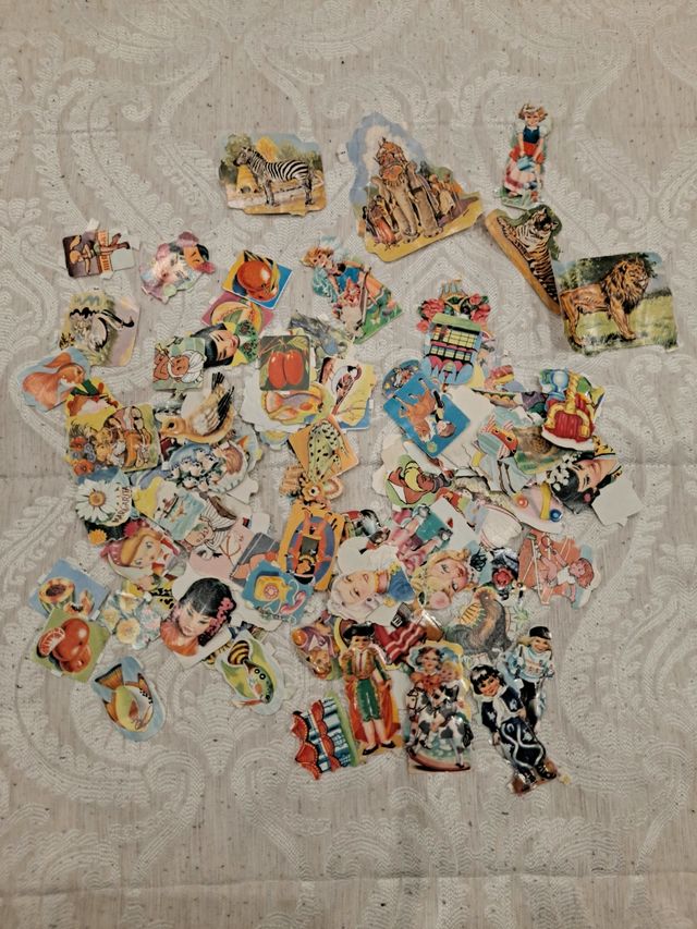 Lote de 152 palmitas, cromos, juego palmar