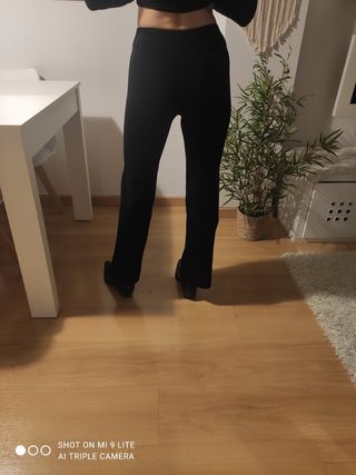 Pantalón negro mujer 