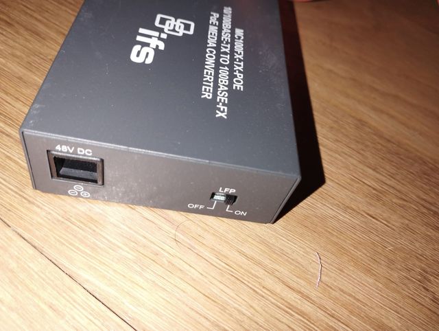 CONVERTIDOR FIBRA OPTICA A UTP