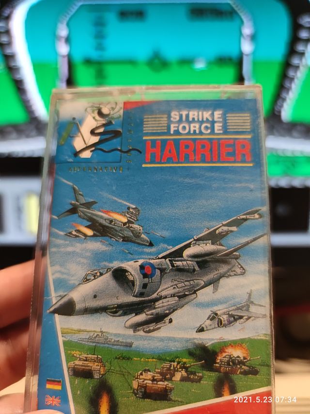 Commodore C64 Strike Force Harrier