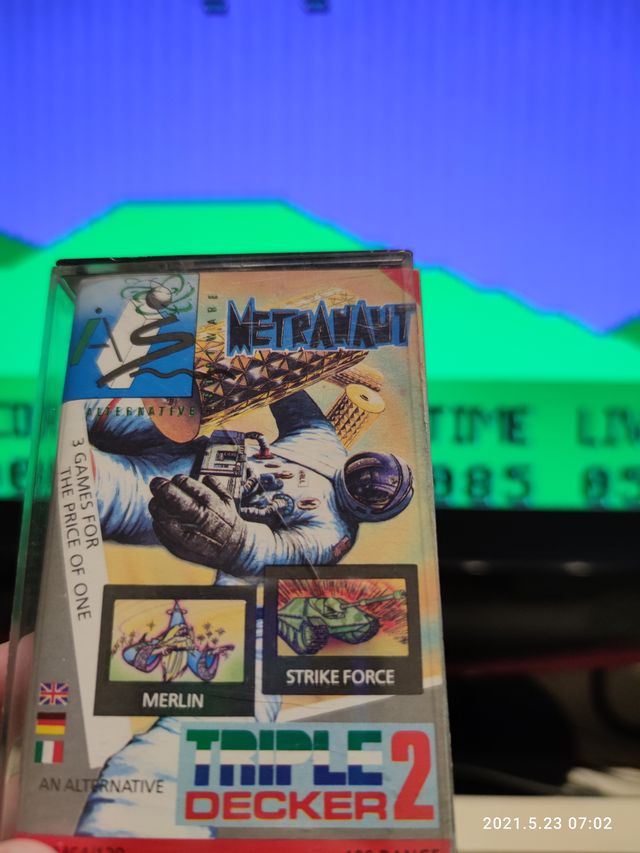 Commodore C64 Triple Decker 2 - Metranaut