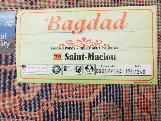 Alfombra de lana pura virgen