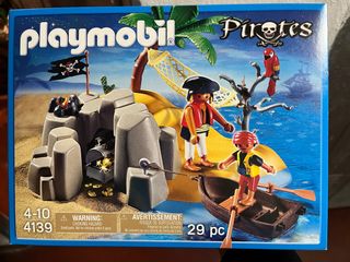 Isla del Tesoro. Piratas. PLAYMOBIL 4139