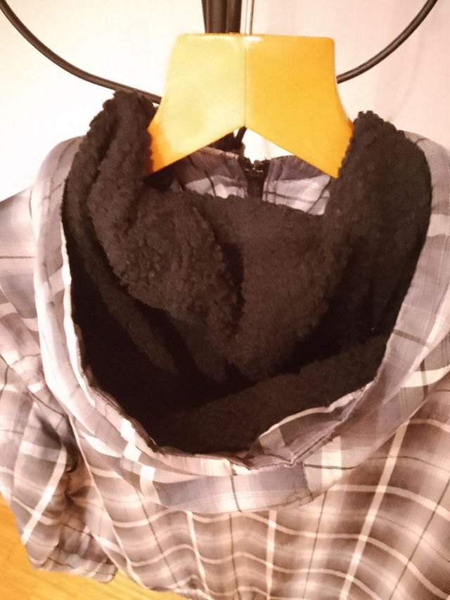 Chaqueta masculina, impermeable.